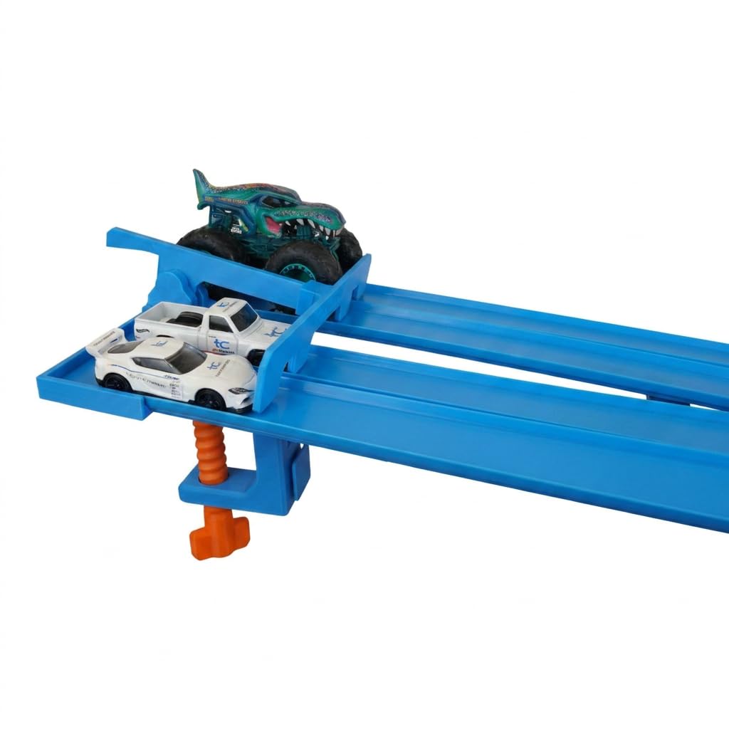 Amazon.com: Monster Truck Track Clamp with 4 Lane Start Gate